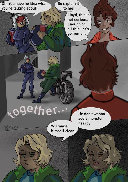 I Already Wrote That I Have Au About Chubby Oni-Lloyd. So… Something From It.