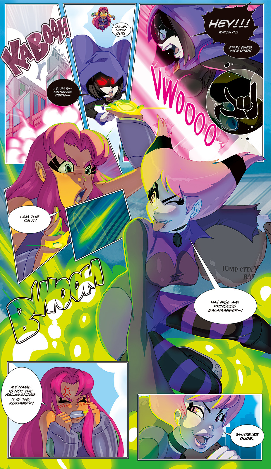 tovio-rogers:  “Jinxed” a 3 page short commissioned kamenrider1 on deviantart