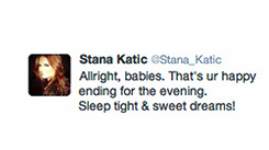 stanacatic:the stages of shipping castle & beckett by stana katic (insp.)