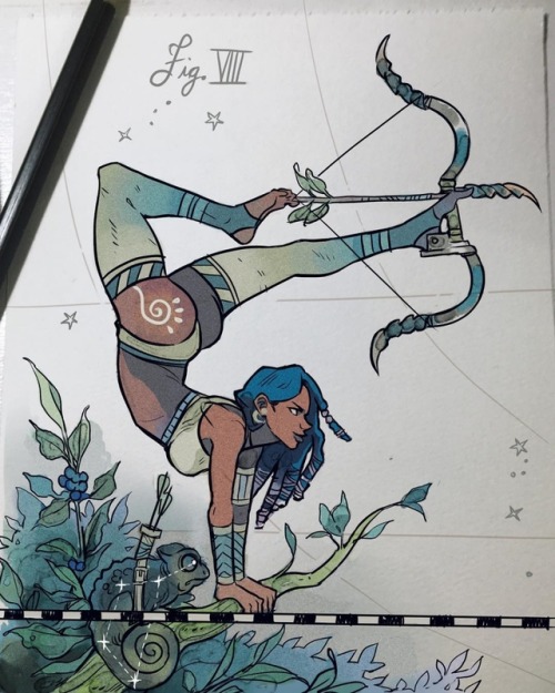sosuperawesome:Zodiac Archers, by Gabriel Picolo on Instagram and Redbubble