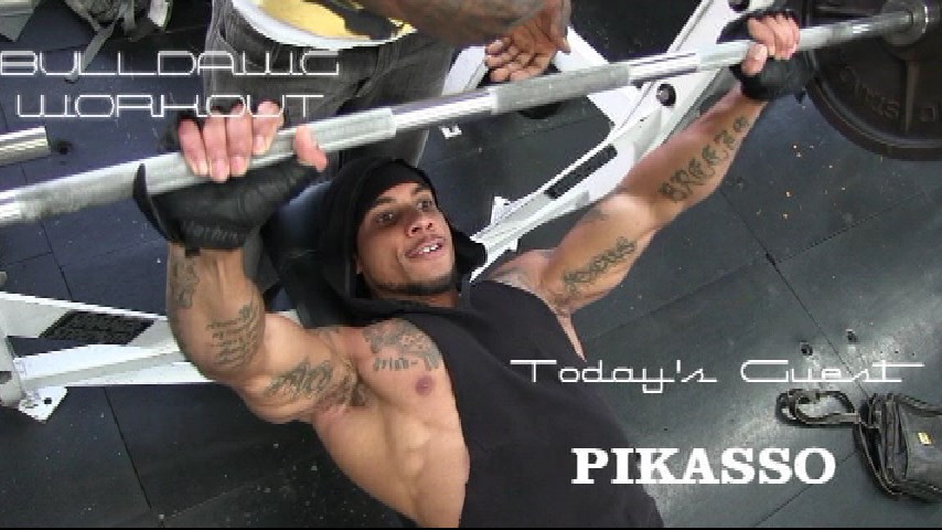 dawgpoundusa:  Coming up next—A workout video featuring Pikasso.  You may have