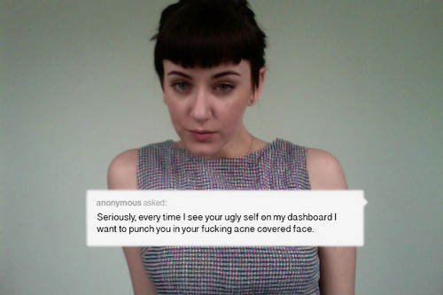 wetheurban:  SPOTLIGHT: Lindsay Bottos Turns Anon Tumblr Hate into Powerful Art Project 
