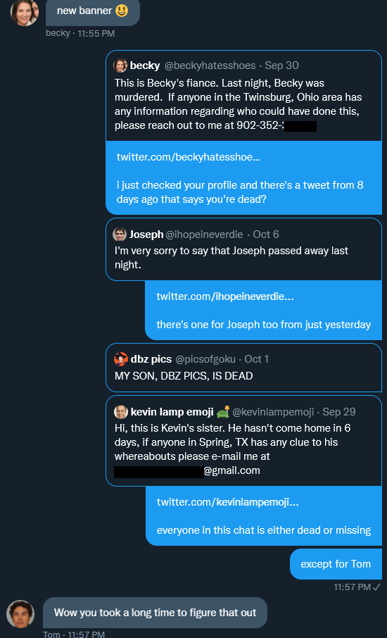 I Got Added To A Chat Where Nobody Responds To Me Also I Cant Leave