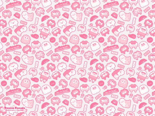 The Tummie Friends icons & wallpapers. Follow Desktop Candy for more kawaii desktop artists!