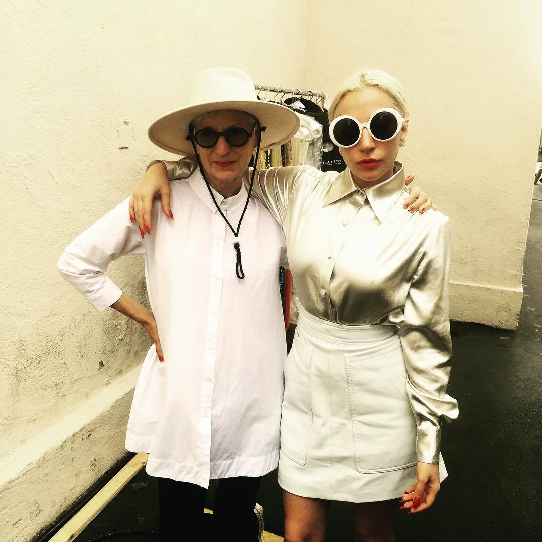 ladyxgaga:  @ladygaga: Back to school. THANK YOU JILL STUART for making my morning