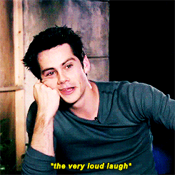 hugh-dancy-archived:  Dylan O’Brien’s types of laughter. 
