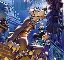 tenderule34:  relatedworlds-deactivated201402:  X-Mickey is a comic series that ran in Italy in 2002 for 30 issues. It focuses on the adventures of Mickey Mouse into an alternate world of the supernatural, being assisted by a Goofy-like werewolf named