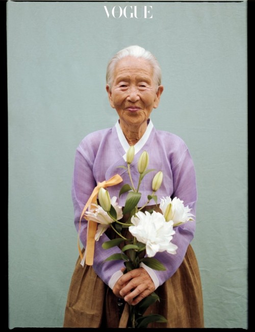 without-ado:Grannies around 100 years old appeared in Vogue 2020. They are so beautiful just like flowers.