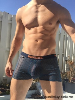 exposedhotguys:  Look at these hot see through