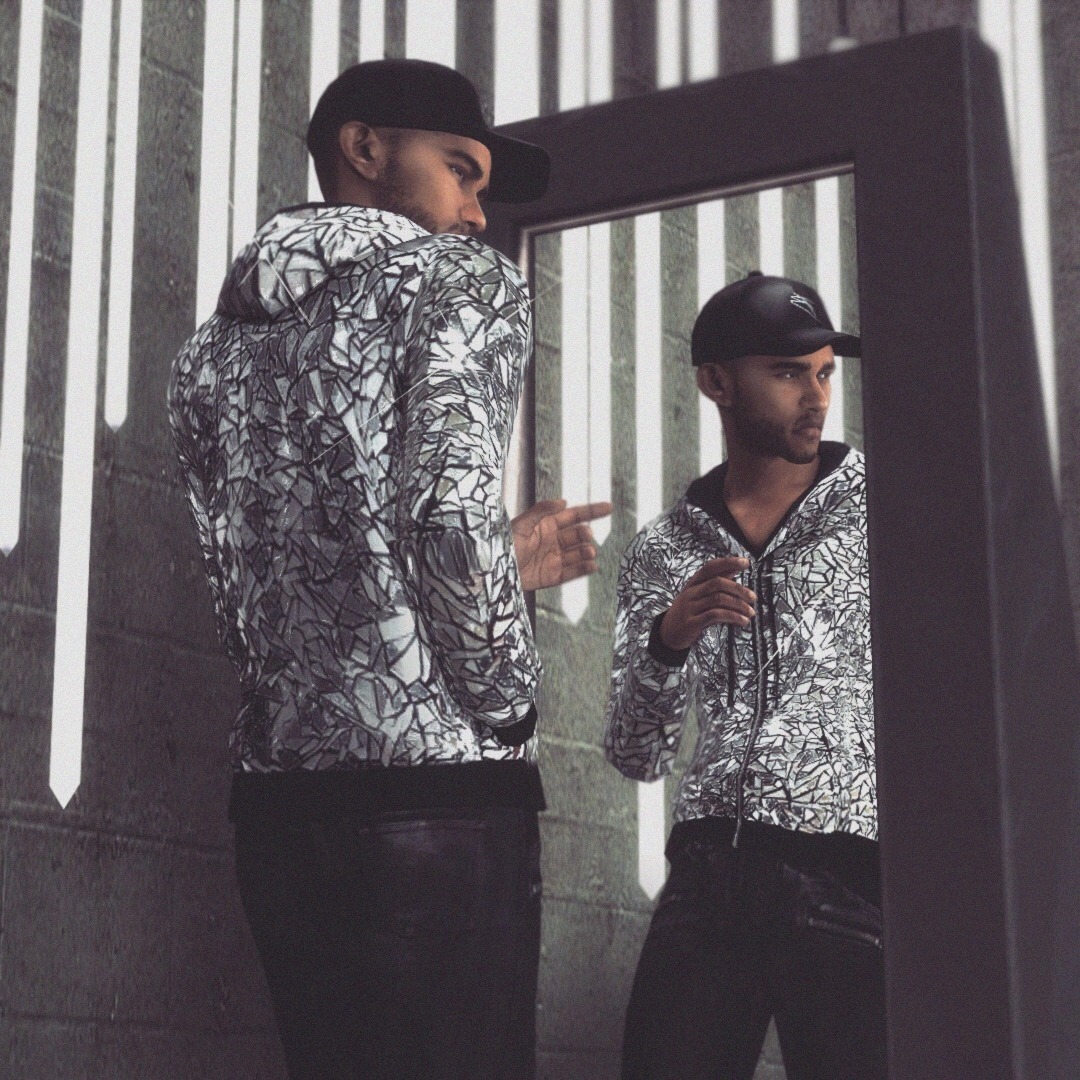 MIRROR, MIЯЯOЯED. Featuring the hooded mirror jacket from collection one.