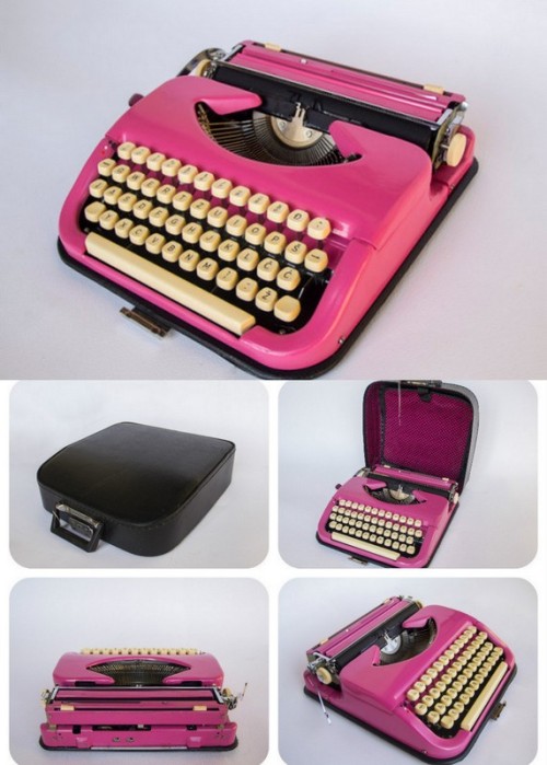 wordsnquotes: culturenlifestyle: Stunning Vintage Typewriters Ivana and Veljko from TuTu Vintage &am