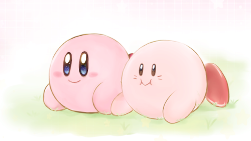 kira-summit:I did it for wallpaper a week ago, and as always, I forgot to share here.Kirby and …. “…