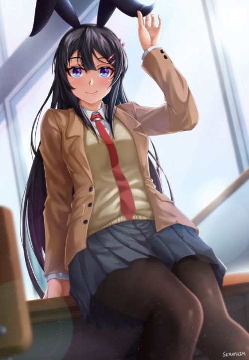 thetangles: ★ セラフィム | 桜島麻衣 ☆ ⊳ rascal does not dream of bunny girl senpai ✔ republished w/permission