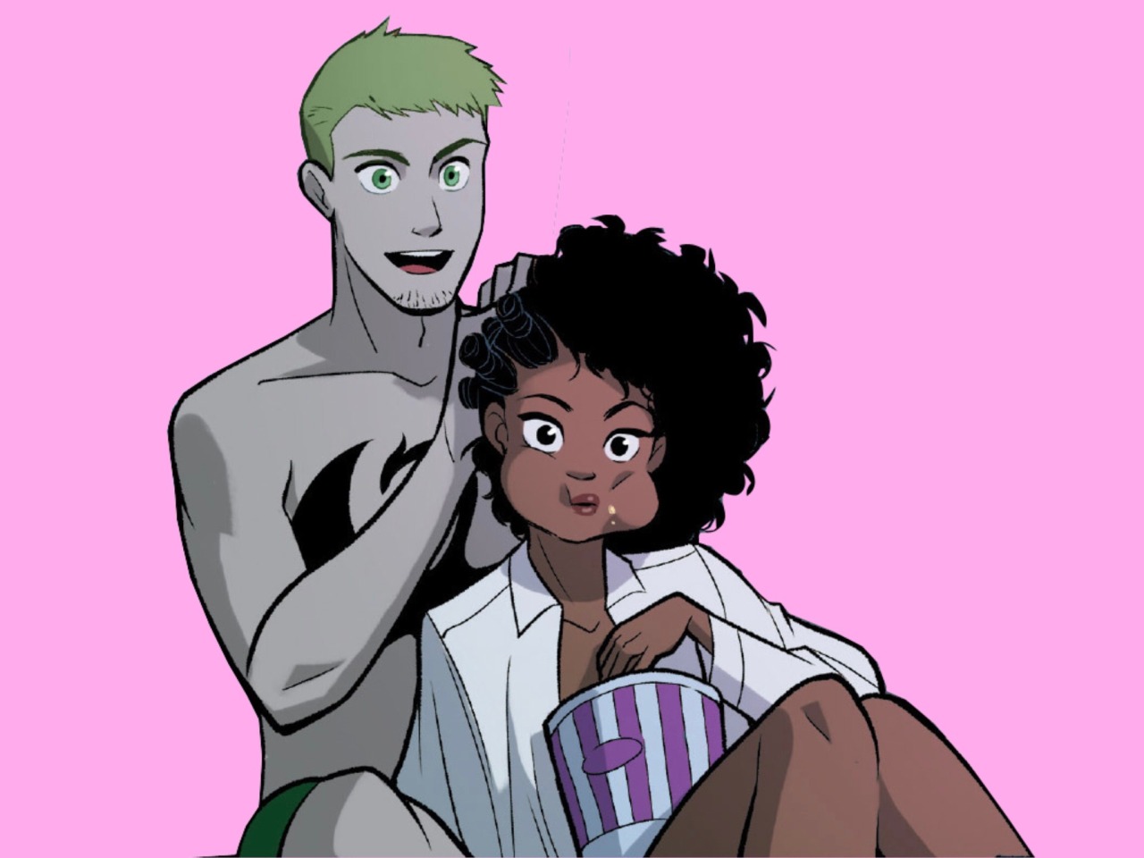 Danny Rand and Misty Knight in Secret Wars: Secret