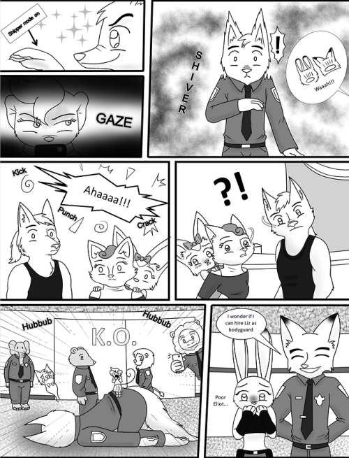  Comic commission asked by SaoswifeNick and Judy and all the Zootopia universe belogs to DisneyWil