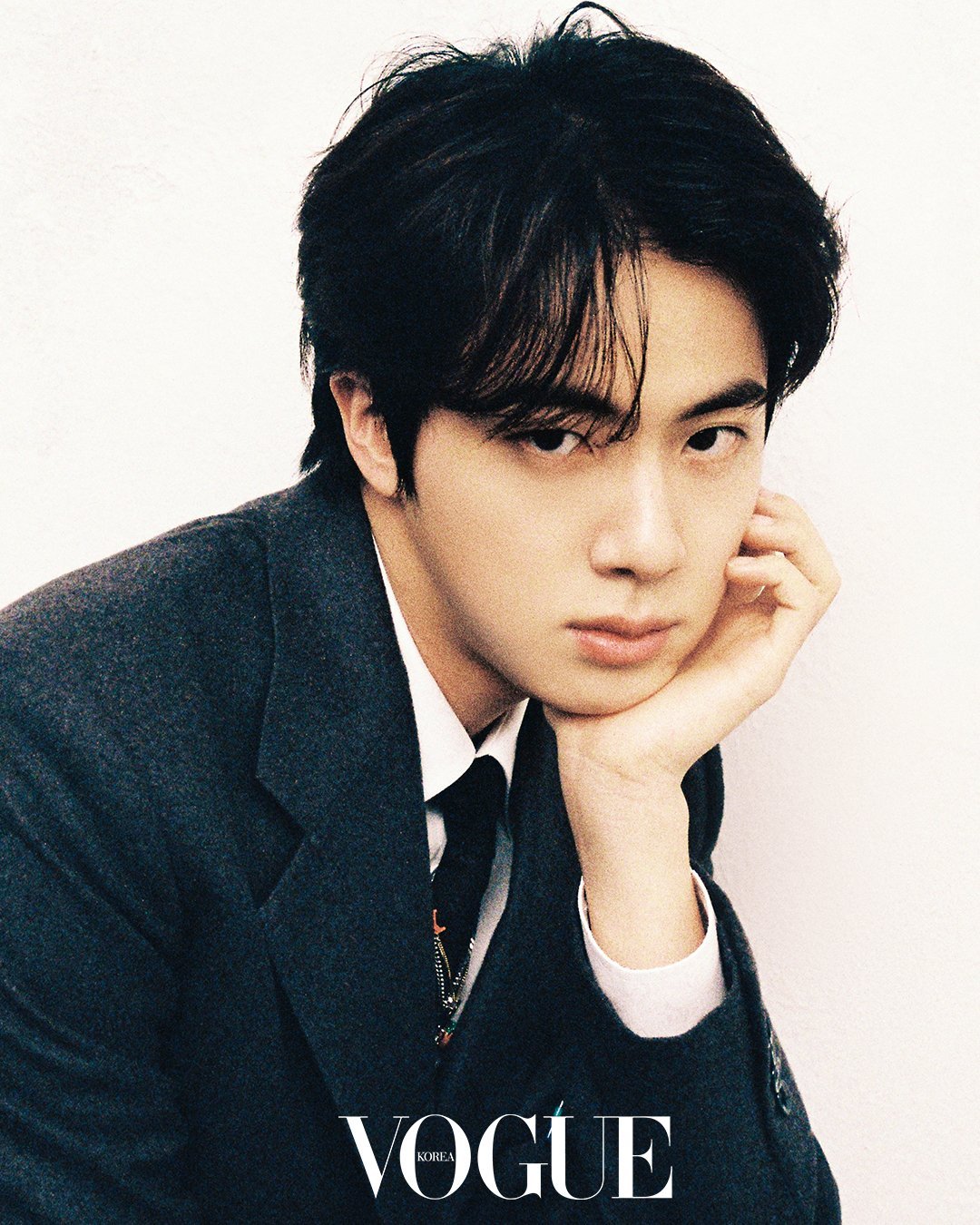 All for Jin on X: Kim Seokjin for Vogue Korea January Issue