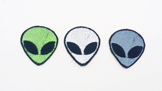 littlealienproducts:  Alien Patches from  WishFox  