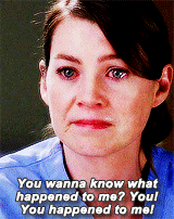 leave-me-hypnotized-love:  Grey’s Anatomy Appreciation Week 2016 | Day 1 - Favorite