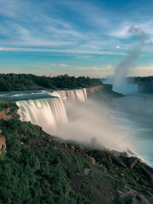 amazinglybeautifulphotography:  American Falls at Niagara - [3024x4032] [OC] - Author: flashnzt on reddit