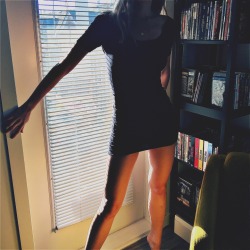 looking-wanting:  Long legs short dress.