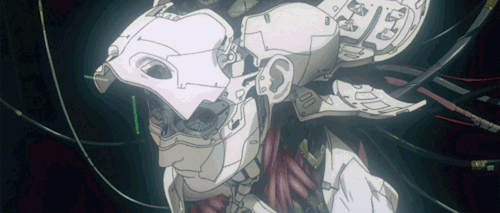 ashthorp:  Here are a few gif animations of some of our frames and the original anime frames.  We did our best to stay true to the source material.  More info here: http://www.gits2501.com