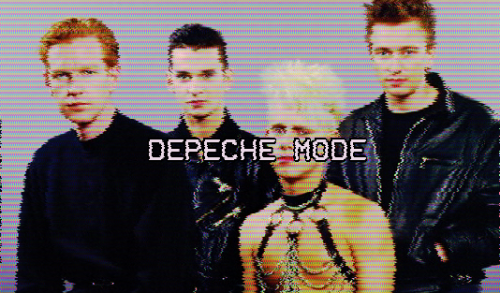 coldwarhol:  New Wave Acts + VHS Effect
