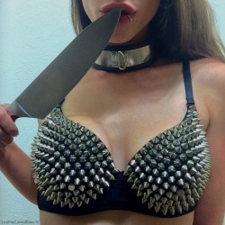 leatherlacedbass:    Shhhhh.   🔪👄🔪 Please keep caption