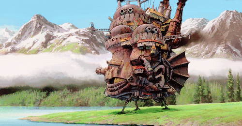 ghiblli:Howl’s Moving Castle