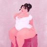 chubbychiquita:  one of my favorite things about gaining weight is outgrowing clothes. you can sort of see it coming when your shirts start riding up a little bit more and your pants get a little harder to pull up over your thighs and button. and then