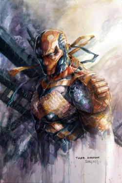 extraordinarycomics:  Deathstroke by Tyler Kirkham.