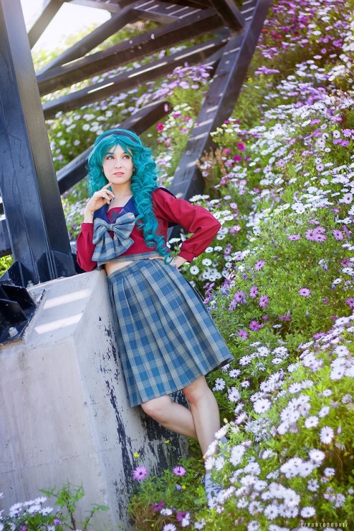 Haruka and Michiru by https://www.facebook.com/SailorCosplayChile/Photos by Booki https://www.facebo