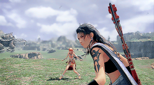 squeer-enix:Fang  +  Vanille