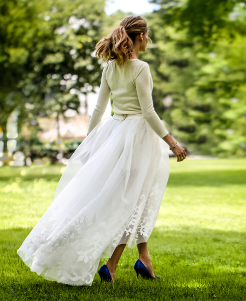 Olivia Palermo wedding dress, 2014