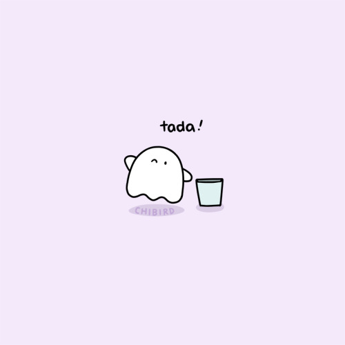 chibird: This ghost friend is here to hopefully ease some of your worries. It can’t totally re