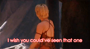 girl4music:Gabrielle’s epic FIRE-WHIP scene in ‘Little Problems’ and how she wishes Xena could have 