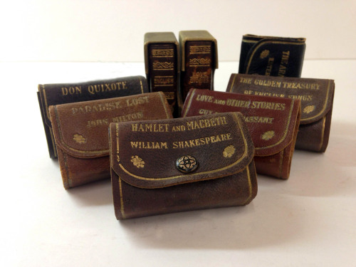 uispeccoll:It’s Miniature Monday, folks!Today we have eight volumes from Miniature Dictionary Publis