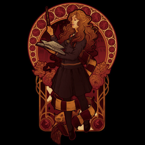 awesomedigitalart:  Harry Potter shirts by MeganLara available now, พ today only! Hermione - Luna - Snape