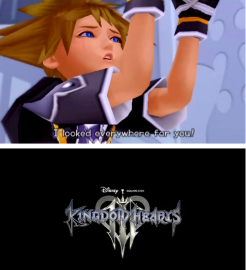 everythingdissolvesinlove:  The Kingdom Hearts fandom at its finest. 