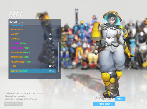 teddy-beard:overdaddys:all the new skins!My brother said was Symmetra looks like a angewomon digivol