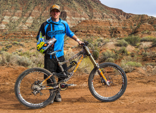 two-wheels-one-love: James Doerfling’s Rampage Bike Pic by Colin Meagher