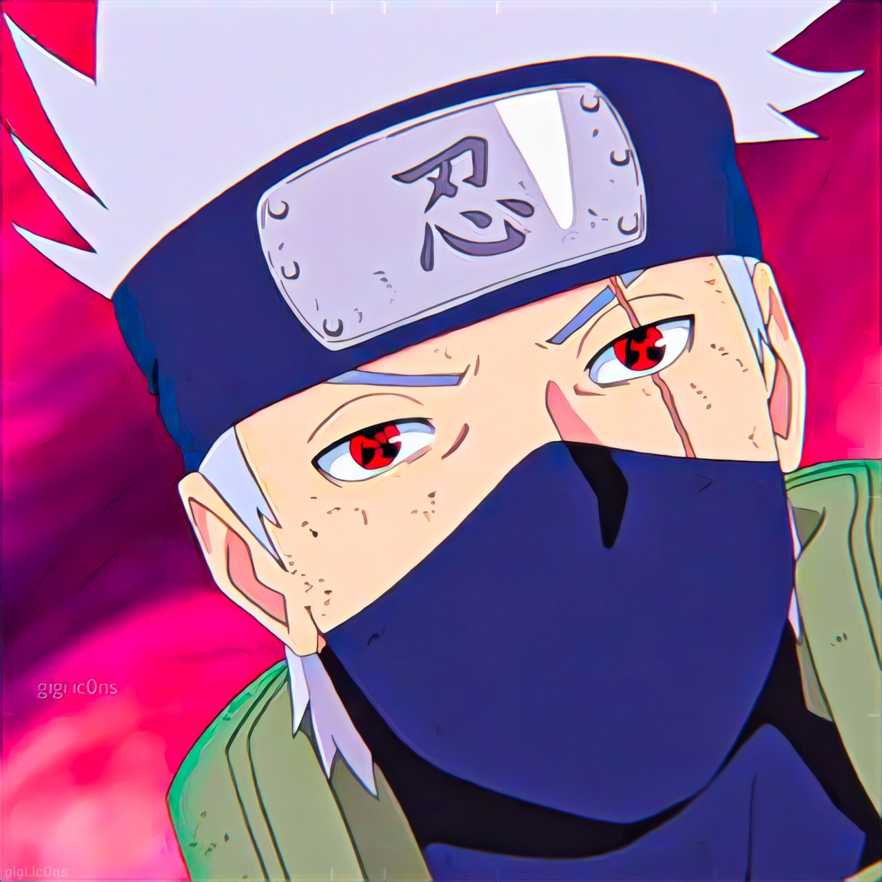 Samaa Samir (Kakashi) — Kakashi Hatake icons Part 1: Purple (a) Next