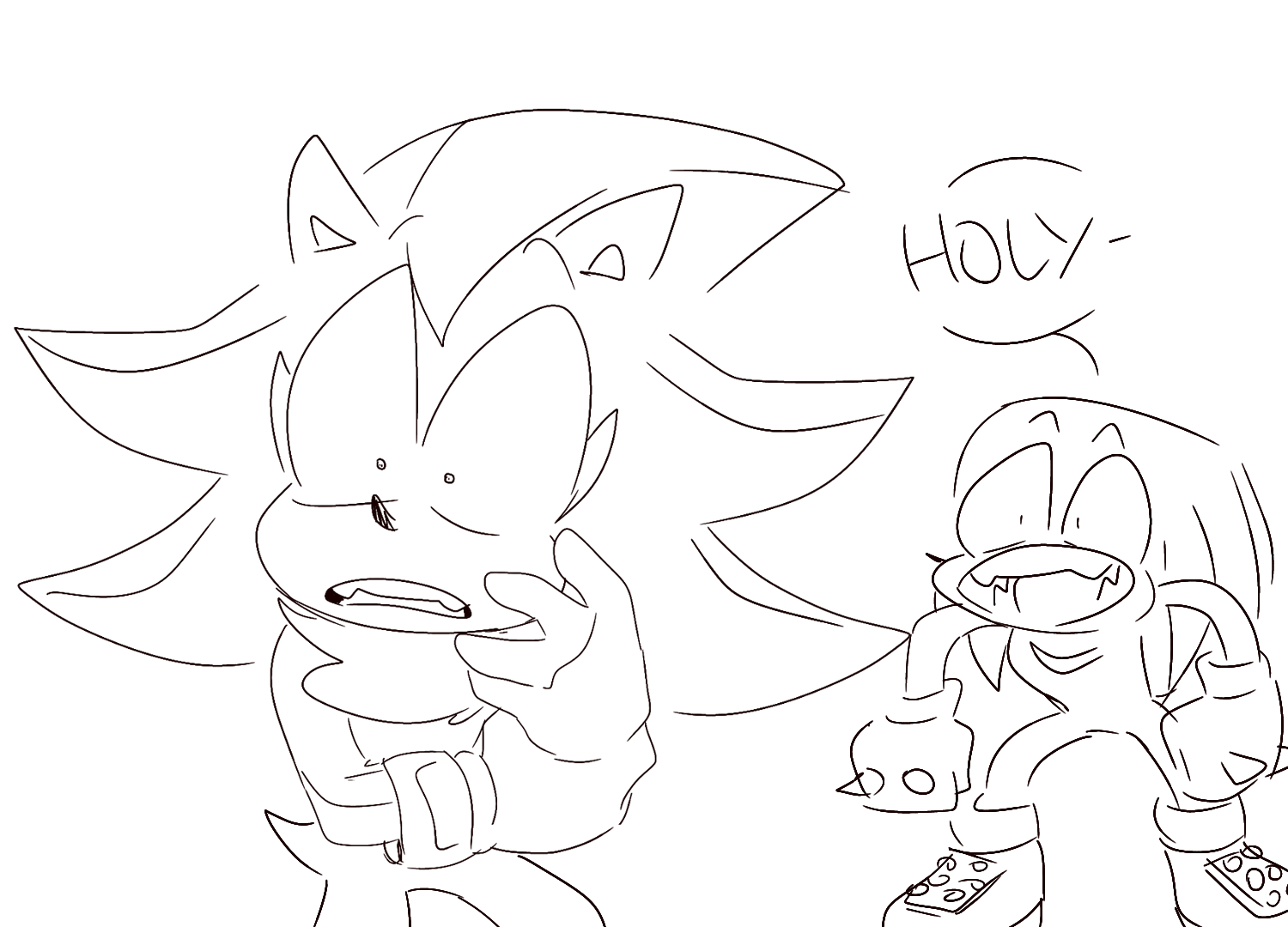 smallpwbbles:When you’re alien overload dad is somehow in your head and is making them alien genes pop out (just an idea that before shadow hulks out in the form I drew yesterday he starts having these incidents where he’s physically stronger, he’s