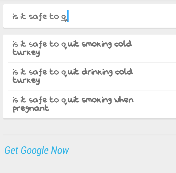 What&rsquo;s in cold turkey that people are wanting to smoke/drink, and why wouldn&rsquo;t