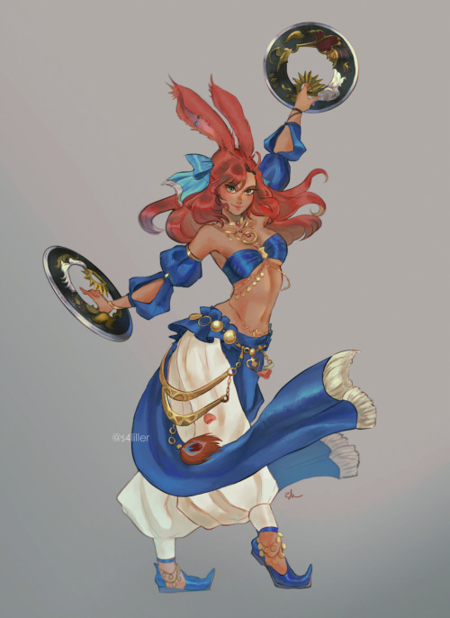 Art of my viera, Hildegard~Dancer AF gear is one of my favorites <3