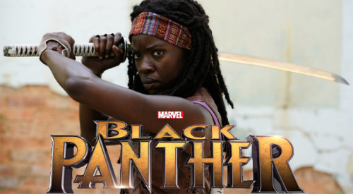 marvelgifs:The Walking Dead’s Danai Gurira officially been cast in Black Panther, as revealed at the