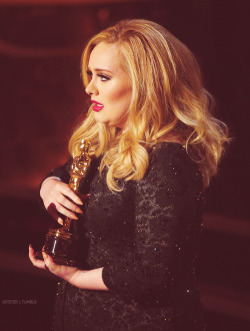 hugh-laurious:  kifster:  Adele with her