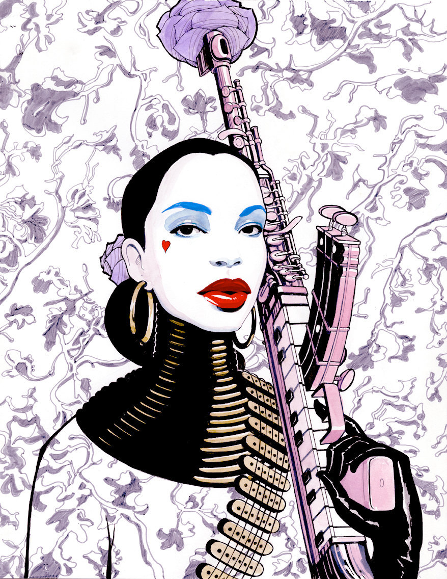 fuckyeablackart:  Soldier of Love by Maxwell McMaster Giclee Visit fuckyeablackart.tumblr.com