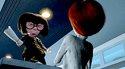 disneygifs:   “Of course I have a secret identity. I don’t know a single superhero who doesn’t. Who wants the pressure of being super all the time?”   The Incredibles (2004) Dir. Brad Bird 