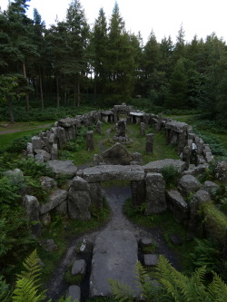 lost-carcosa:  thesilicontribesman: Ilton Temple, Masham, Yorkshire, 14.8.17. A folly built in the early 1800s by William Danby, a former High Sheriff of Yorkshire. 