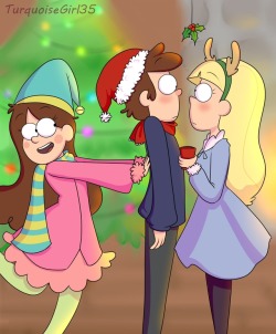 turquoisegirl35: Mistletoe M: You know what to do guys, It’s tradition  &lt;3 &lt;3 &lt;3